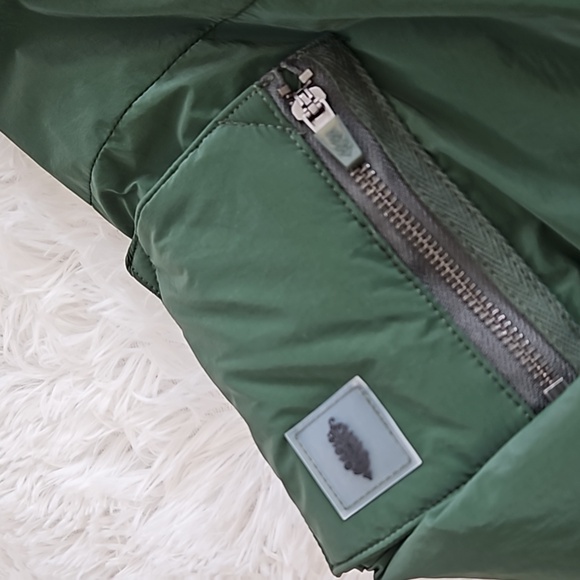 Free People Outpost Bomber Jacket Lush Pine Combo - Picture 7 of 15